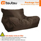 OTAUTAU Swimming Pool Floating Bean Bag Pouf Lounger Cover No Filler Waterproof Sofa Bed Sac Chaise Lounge Recliner Puff SF019