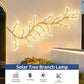 1PC Solar 96LED Willow Vine Lights,Outdoor Waterproof Fairy String Lights,Wall Decor Lamps For Garden,Porch,Shop,Terrace,Pathway