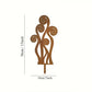Beautiful 1PC Wrought Iron Metal Outdoor Garden Decor Unleashing Endless Creativity To Transform Your Courtyard with Charm