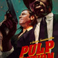 New Pulp Fiction Poster Classic Humor Movie Wall Decor Pulp Fiction Film Fans Wall Art Decor Bar Home Canvas Poster Prints Decor
