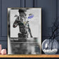 Rapper L-Lil B-Baby Poster Sticky Wall Art Printing Waterproof Home Living Bed Room Bar Aesthetic Decor
