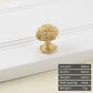 Minimalist solid brass cabinet pulls & handles