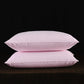 2pcs White Goose Down Feather Pillow for Sleeping Soft Bed Pillow with 100% Cotton Shell Standard Queen Size Back, Side Sleeper