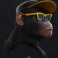 Three Swag Monkeys Canvas Art Posters and Prints Hip Hop Monkey Fashion Paintings on the Wall Art Animals Pictures Room Decor