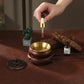 220V Electronic Incense Burner Ceramic Essential Oil Burner Timing Adjustable Temperature Sandalwood Agarwood Incense Burner