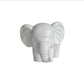 Nordic Style Black and White Golden Elephant Figurine, Auspicious Meaning Home Decoration Item, Stylish and Exquisite Decoration for Living Room and Study, Conveying a Warm Atmosphere