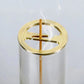 Modern Glass Incense Holder for Short Incense Sticks Anti-Ash Flying Incense Burner with Ash Catcher for Yoga Meditation