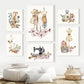 Bohemian, Wall Art, Women's Clothing, Sewing Machines, HD Canvas Print Posters for Home Living Room Bedroom Decoration