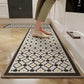 VIKAMA 1/2PC Cartoon Easy To Manage Kitchen Floor Mat Home Long Crystal Velvet Carpet Dirt Resistant and Non-Slip Floor Mat