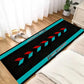 VIKAMA Cool Racing Car Long Rug Anti-slip Noise Reduction Home Decoration Motorcycle Display Mat Garage Floor Mat Bedside Rug