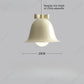 European Modern Simple LED Bell Chandelier Living Room Dining Room Bar Bedroom Bedside Decorative Lighting