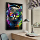 Animal Monkey Cat Dog Headphone Dj Music Poster Canvas P Poster HD Posters Home Room Bar Cafe Decor Art Wall Painting Picture