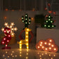 1PC Creative LED Shaped Lamp Indoor Battery Powered Wall Light,Decoration Night Light For Bedroom Table Beach Party&Photography