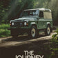 L-and-R-over Defender 90 Offroad Poster Classic Retro Automotive Poster Canvas Prints Classic Off-road Vehicle Aesthetic Print