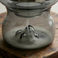 Glass Incense Burner Mountain Incense Holder for Coil Incense and Cone Incense with Glass Ash Catcher for Meditation Yoga Spa