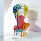 European Home Decoration David Head ResinStatues Statues Home Decor  Modern Abstract Art  Bust Sculpture Art Sketch Practice