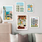 Lisbon Tram Food Portugal Wall Art Canvas Paintings Travel City Posters And Prints Wall Pictures For Living Room Kitchen Decor
