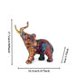 Home Decor Nordic Painting Graffiti Elephant Sculpture Figurine Art Elephant Statue Creative Resin Crafts Decoration Ornaments