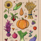 Video Game Inspired Flora of Hyrule Koroks Posters Mushroom World Plant Book Canvas Painting Print Wall Picture Game Room Decor