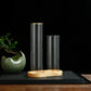 2 in 1 Glass Incense Holder for Sticks Anti-Ash Flying Incense Burne with Removable Ash Catcher and Incense Sticks Organizer