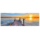 Nature Seascape Posters and Prints Modern Sea Wave Beach Sunset Canvas Painting Wall Art Pictures for Room Decoration