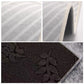 VIKAMA Modern Simple Entry Door Mat Semi-circular Non-slip Dirty Resistant Entryway Foot Mat Kitchen Carpet Home Decoration