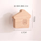 Star Moon wooden decoration Hooks Cute Cartoon animal adhesive wall omnipotent Hooks key holder for the wall home and decoration