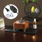 Electronic Incense Burner Wooden Essential Oil Burner Timing Adjustable Temperature Wax Melts Warmer Agarwood Incense Burner