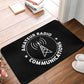Licensed Ham Retro Radio Operator Doormat Anti-Slip Kitchen Bath Mat Living Room Door Mat Floor Entrance Carpet Rug Doormat