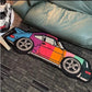 VIKAMA Japanese Shaped Trend Car Carpet Bedroom Living Room Carpet Children's Room Bedside Decorative Cushion