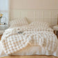 Lux Faux Fur Throw Blanket
