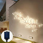 1PC Solar 96LED Willow Vine Lights,Outdoor Waterproof Fairy String Lights,Wall Decor Lamps For Garden,Porch,Shop,Terrace,Pathway