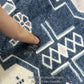 VIKAMA 3D Polyester Bath Mat Anti-Slip Shower Mat, Suitable for Home Bathroom Entrances, Easy to Maintain