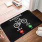MTB Bike Door Floor Kitchen Bath  Living Room Mat Anti-Slip Outdoor Bicycle Cyclist Biking Doormat Entrance Rug Carpet Footpad