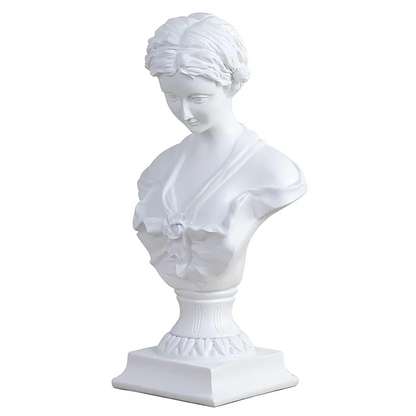 Goddess Bust Statue Classical De Milo Tabletop Decor Gift Greek Roman Mythology Art Replica Resin Venus Sculpture Home Office