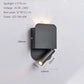 Modern Minimalist Led Wall Lamp USB Charging Indoor Bedroom Lamp Hotel Bedside Reading Lamp Wall Lights Sconce Switch AC 90~240V