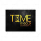 Motivational Quote Art Posters for Wall Black Golden Letters Inspiring Canvas Painting Wall Art Picture Office Living Room Decor