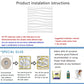 Wall Renovation 3D PVC Wave Board Texture Wall Panel Non-self-adhesive Wall Sticker Art Ceramic Tile Wallpaper Room Bathroom