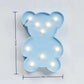 1PC Creative LED Shaped Lamp Indoor Battery Powered Wall Light,Decoration Night Light For Bedroom Table Beach Party&Photography
