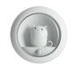 Smart LED Night Light Creative Cat Motion Sensor USB Rechargeable Lamp Decor Cabinet Wall Hanging Lamp for Kid Bedroom Cute