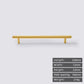 Minimalist solid brass cabinet pulls & handles