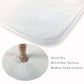 VIKAMA 1/2pc Valentine's Day Romantic Rose Print Rug, Non-Slip, Dirt-Proof. For Kitchen, Bathroom, Entrance Home Decor Carpet.