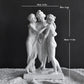 Ancient Greece Venus Emerging Goddess Resin Sculpture Handmade Classical Female Statue Aphrodite Ornament  Decor Art Collector