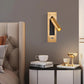 Indoor LED Wall Light Nordic Spot Lights For Bedroom Beside Living Room Hotel Modern Rotation Folding Headboard Reading Lights