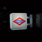 Fridge Magnet Hong Kong Subway Station Sign Fridge Magnet Bottom Magnetic Attraction Glowing Home Decorations for Dormitory Gift