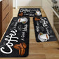 Coffee Time Quote Carpet Mat Rug Kitchen Floor Runner Home Decoration Living Room Dining Room Entrance Indoor Non Slip Design