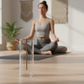 Modern Glass Incense Holder for Short Incense Sticks Anti-Ash Flying Incense Burner with Ash Catcher for Yoga Meditation