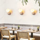 Creative Retro LED Cream Wind Tunnel Stone Lamp Living Room Background Wall Corridor Bedroom Bedside Lighting