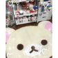 VIKAMA Cartoon Sloth Bear Decorative Rug Soft Plush Comfort Living Room Bedroom Floor Mat Home Decor Rug
