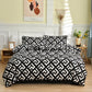 Black and White Bedding Set for Double Bed sabanas cama matrimonial Queen/King Comforter Sets Single Duvet Cover with Pillowcase